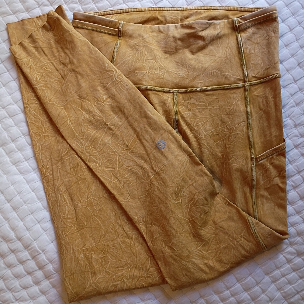 lululemon athletica Tan Leggings